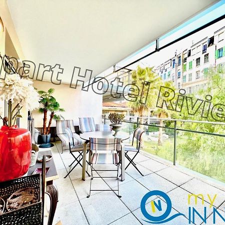 Aparthotel Riviera - Coeur Nice - Grand Superieur Studio Ac - Incroyable Terrasse - Garden View - Terrasse Jardin Pastorelli 1 Экстерьер фото