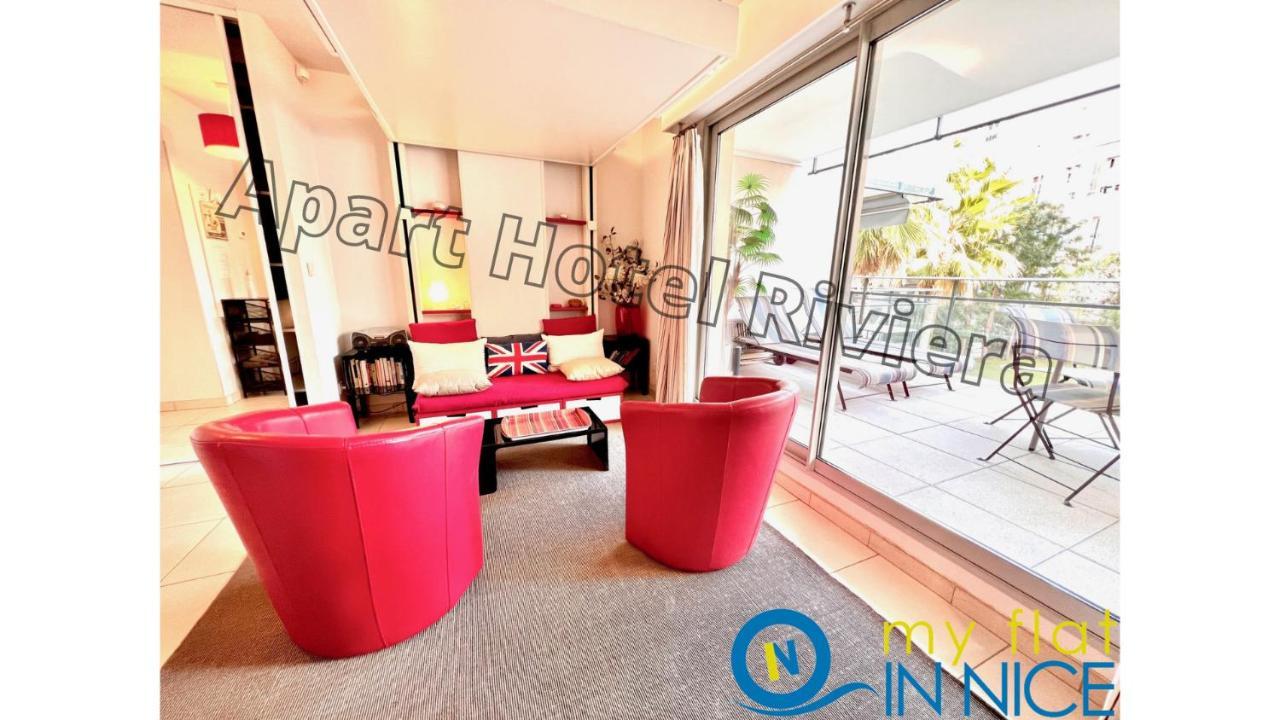 Aparthotel Riviera - Coeur Nice - Grand Superieur Studio Ac - Incroyable Terrasse - Garden View - Terrasse Jardin Pastorelli 1 Экстерьер фото